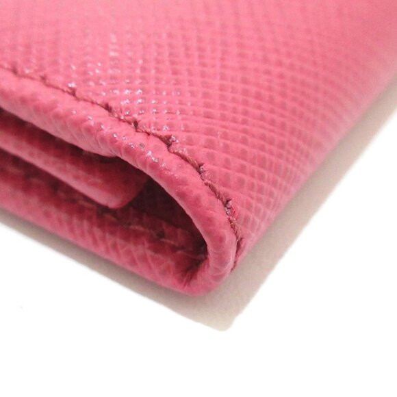 PRADA Pink Saffiano Leather Key Case 174-081025 - Picture 5 of 10